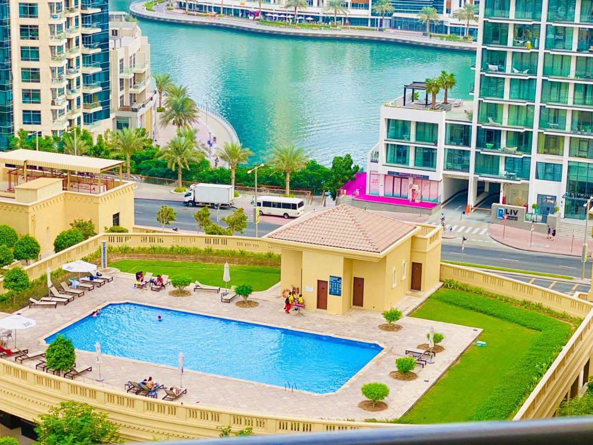 Luxury Casa - Gem Marina View Apartment 1-Bedroom Jbr Beach Dubaj Zewnętrze zdjęcie